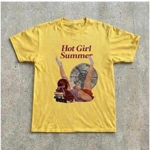 Yellow Hot Girl Summer Graphic Tee